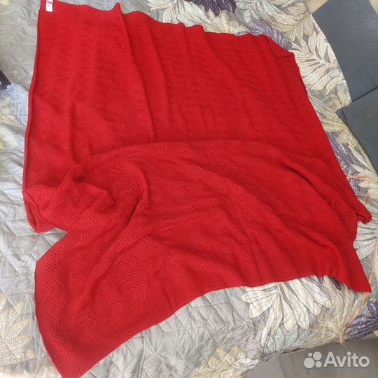 Плед вязанный