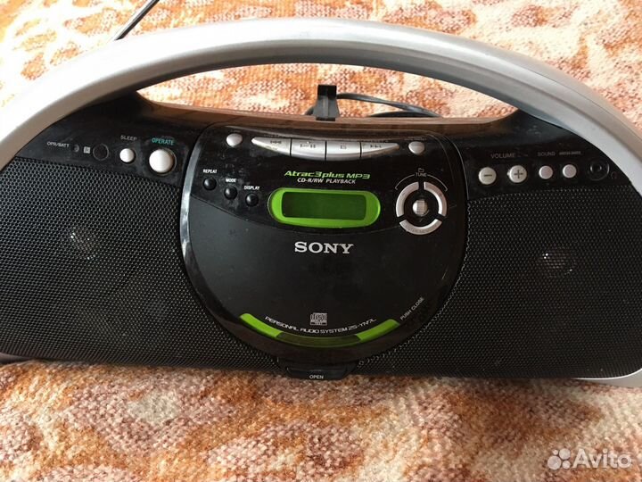 Радио с проигрывателем сd дисков