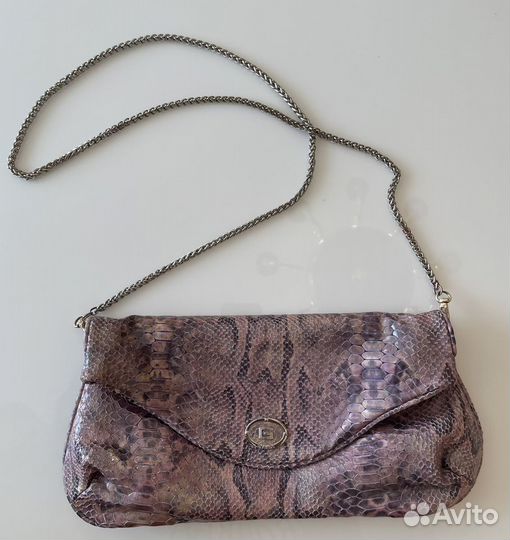 Женская сумка-клатч giudi из натуральной кожи