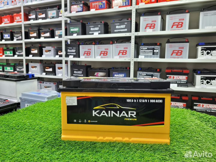 Аккумулятор kainar premium 100 Ah о.п