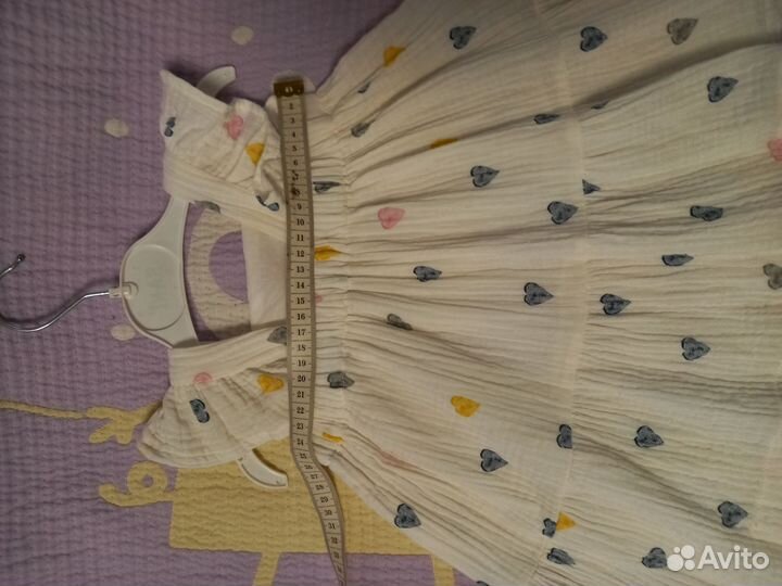 Сарафан из муслина для девочки