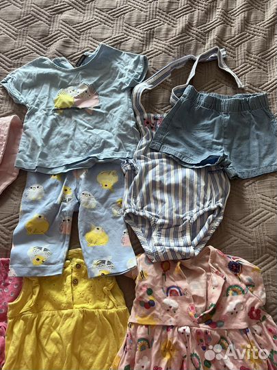 Вещи пакетом для девочки carter’s, mother care