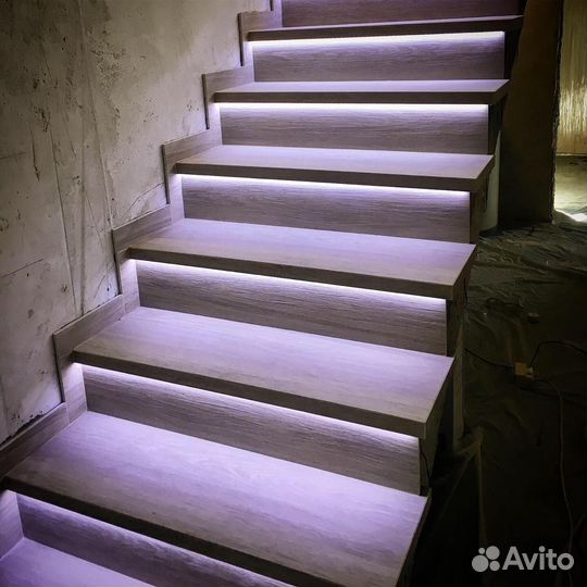 Подсветка лестницы. Контроллер управления