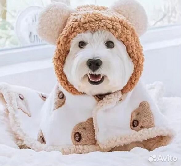 Пончо для собаки