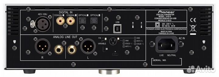 Цап усилитель для наушников Pioneer U-05 USB DAC