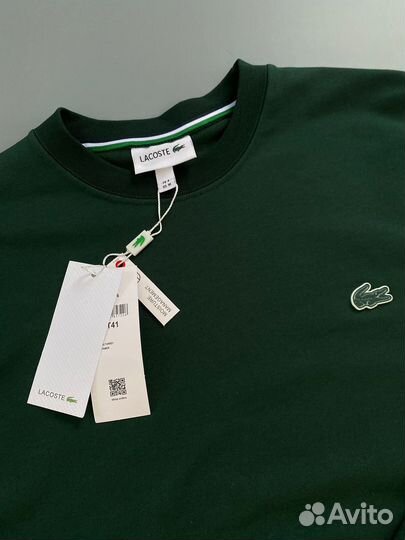 Свитшот Lacoste мужской зеленый