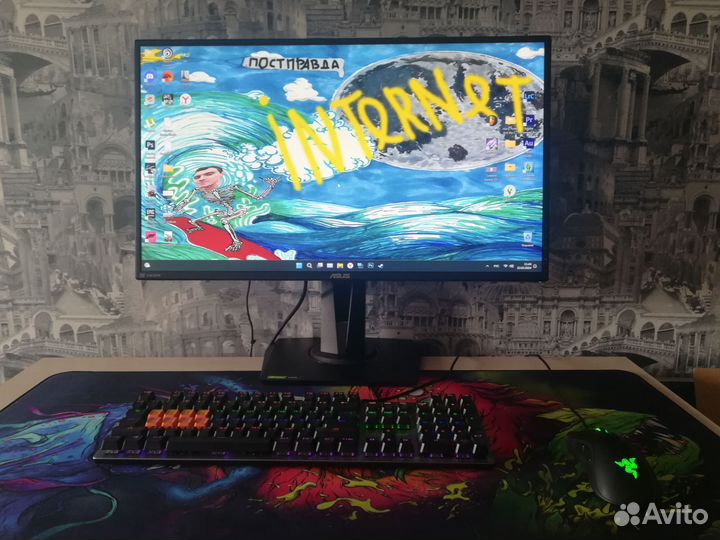 Монитор Asus Tuf gaming vg27a