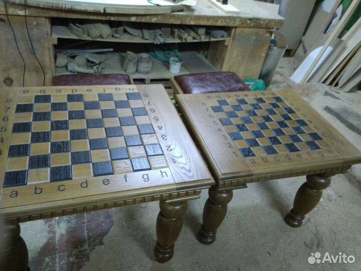 Шахматы деревянные из дуба