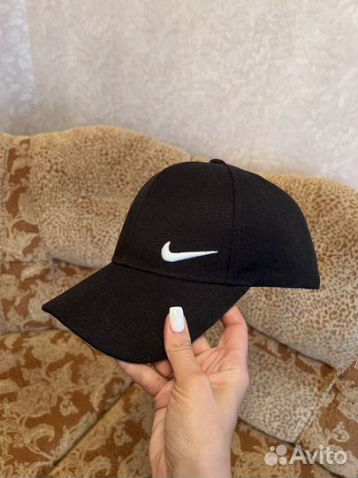 Бейсболка мужская черная