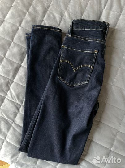 High rise skinny levis 721
