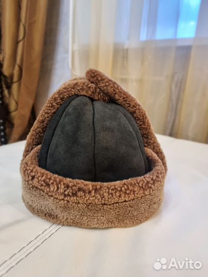 Мужская зимняя шапка 57 размер