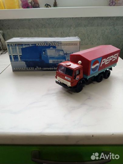Модель грузовика камаз 5320 Элекон Pepsi