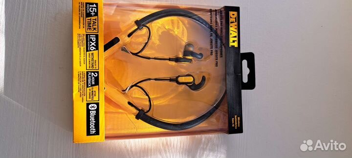 Без проводные блютуз наушники DeWalt