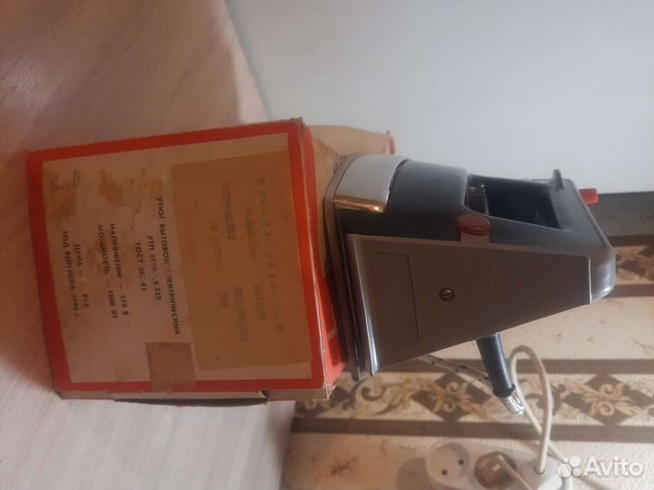 Утюг СССР новый