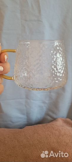 Кружка стеклянная