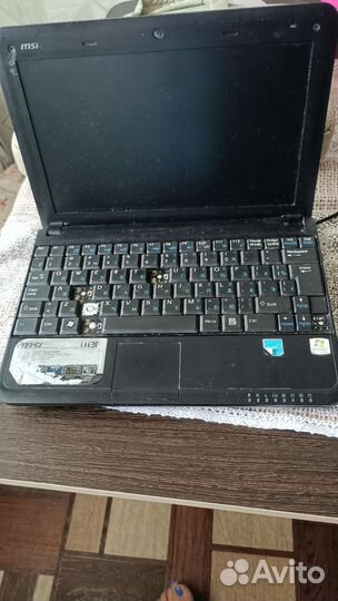 Ноутбук msi на запчасти