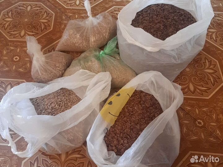 Жмых подсолнечный и льняной