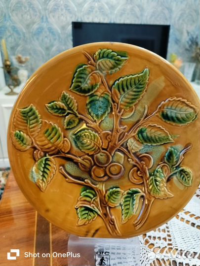 Тарелка настенная зик