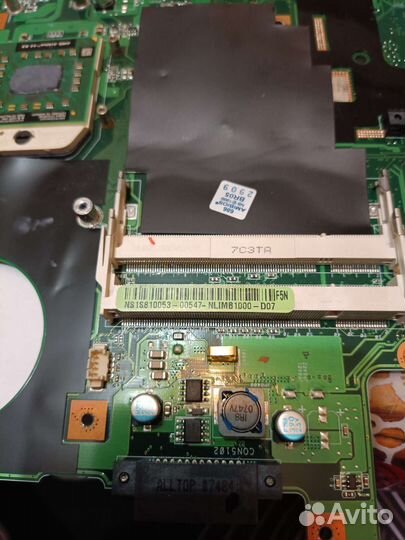 Материнская плата от ноутбука asus X50N/F5N