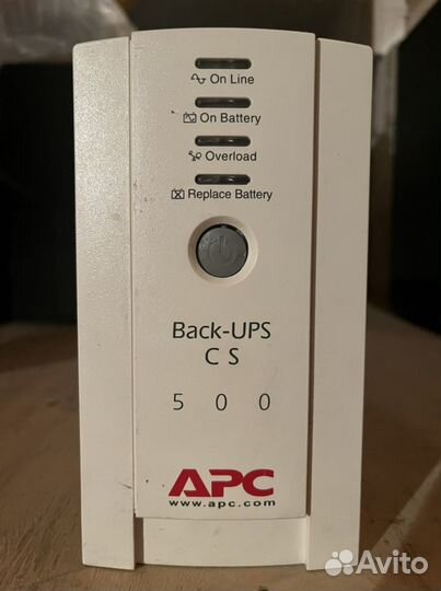 Apc back ups cs 500 бесперебойник