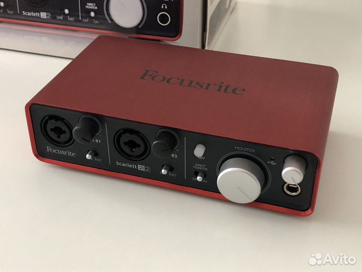 Звуковая карта focusrite scarlett
