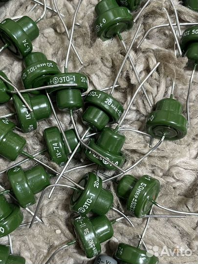 Радиодетали СССР Конденсаторы это-1 новые