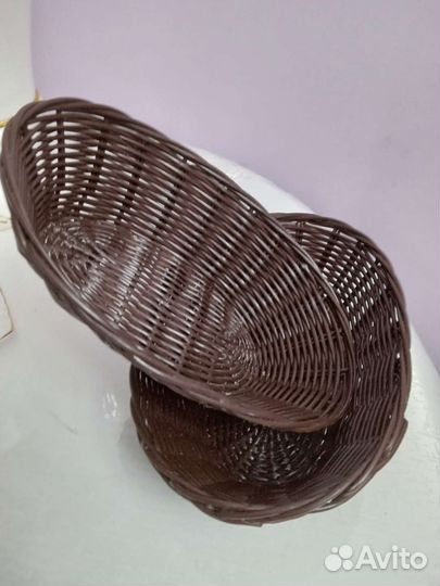 Хлебница из ротанга