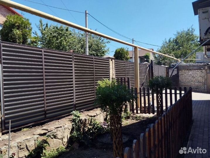 Забор жалюзи