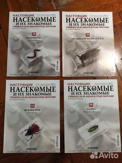 Коллекция журнал насекомые и их знакомые