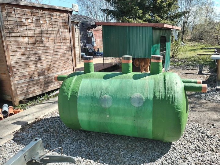 Септик 4 куба монтаж