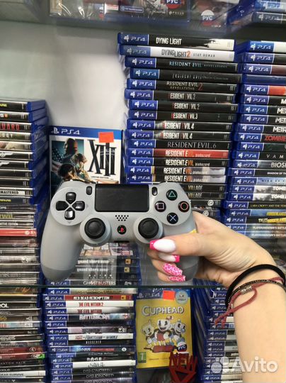 Джойстик ps4 Оригинал Лимитированный Серый