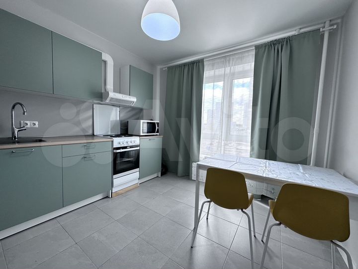 1-к. квартира, 40 м², 2/25 эт.