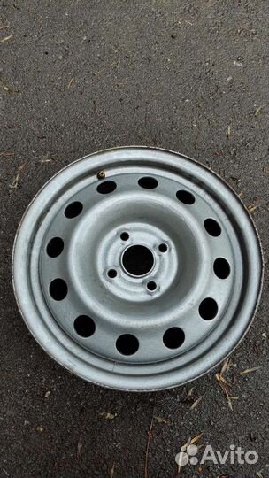 Штампованные диски r15 4x100 бу