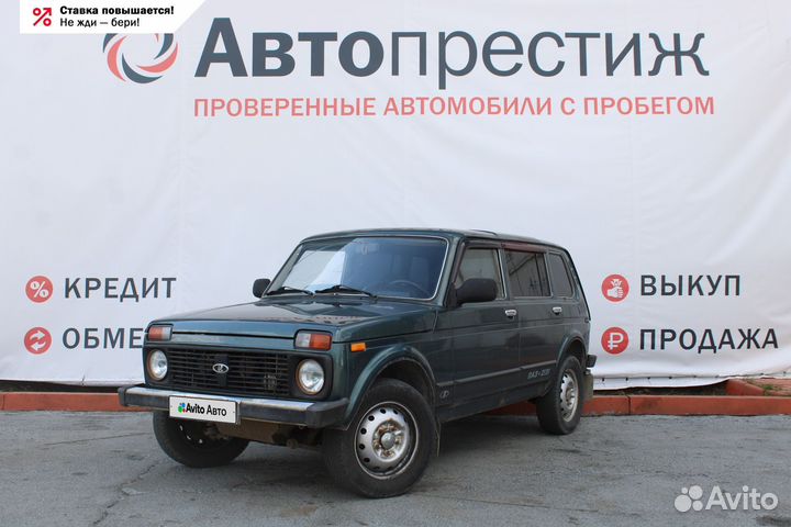 LADA 4x4 (Нива) 1.7 МТ, 2011, 159 293 км