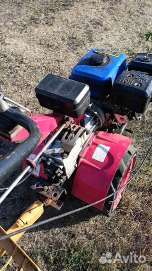 Мотоблок с адаптером и прицепом