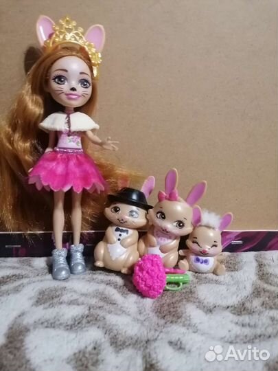 Кукла enchantimals с питомцами