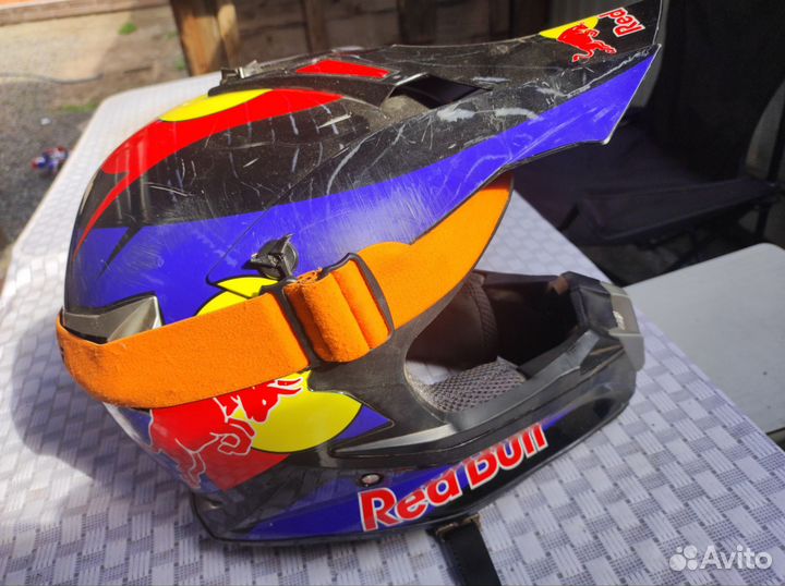 Мотошлем кроссовый бу