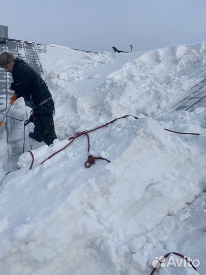 Уборка снега и наляди с крыш