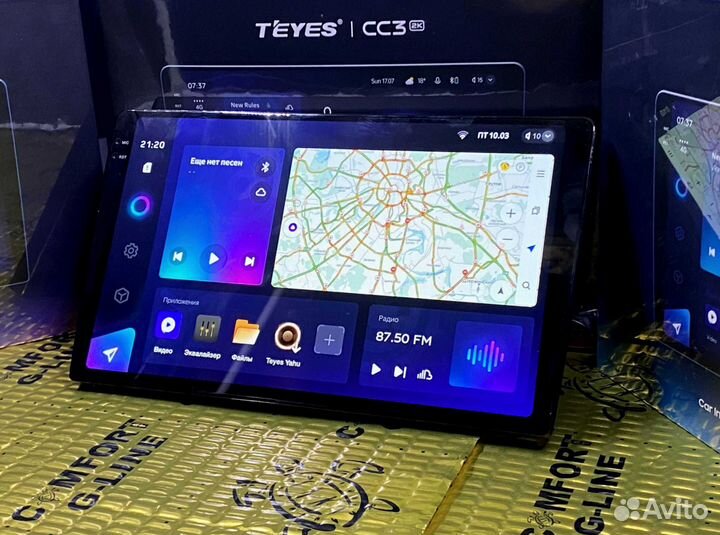Магнитола на андройде Teyes CC3 2K 3/32