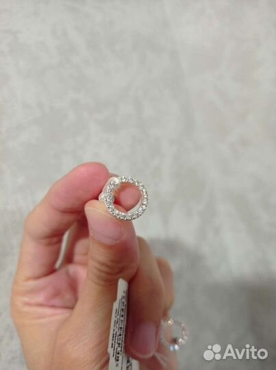 Серьги серебро 925