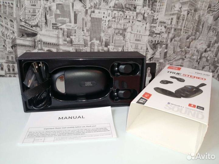 Беспроводные наушники jbl tws 530