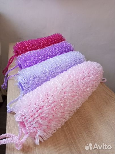 Мочалка ручной работы