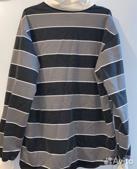 Полосатая рубашка-поло