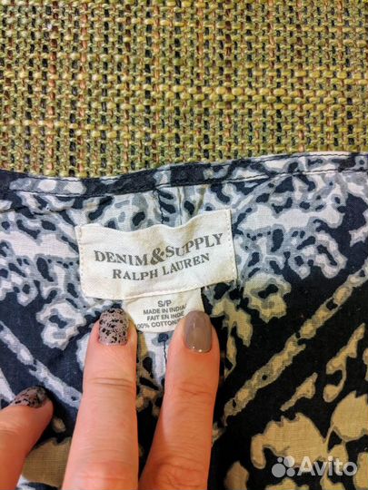 Ralph Lauren блузка хлопок