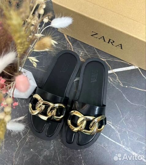 Шлёпанцы Zara