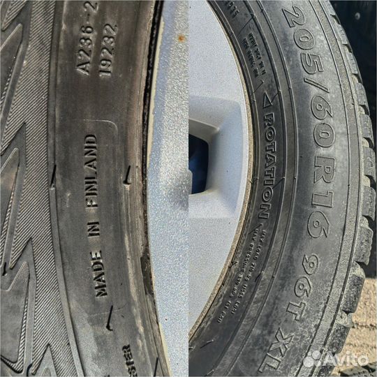 Колёса зима 205/60R16 Opel Astra J,Chevrolet Cruze