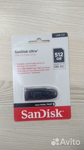 Флешка Sandisk Ultra 512гб USB 3.0