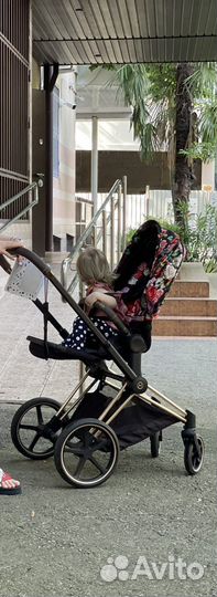 Коляска 2 в 1 Cybex spring blossom