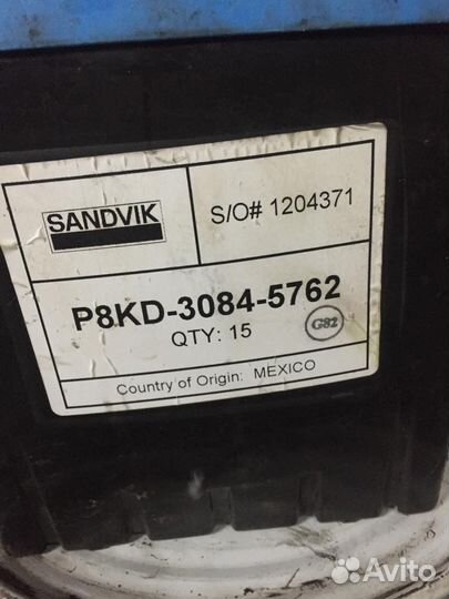 Резцы Sandvik и рш