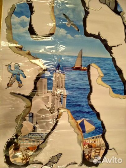 3д наклейки для интерьера